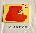 5 Piece Bear Puzzle