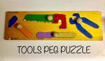 Tools Peg Puzzle