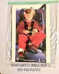 Road Safety Single Seat Boy Peg Puzzle