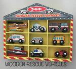 Wooden Rescue Vehicles