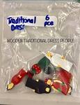 Wooden Traditional Dress People