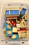 Painted Wooden Dolls House Furniture