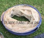 Plastic Tunnel Blue Rim