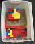 Large Duplo Box with Boards