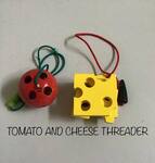 Tomato and Cheese Threader