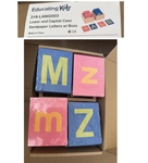 L0118: Wooden Letter Tiles 2 (Mobile Toy Library)