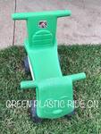 Green Plastic Ride-On
