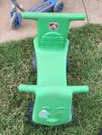 Green Plastic Ride-On