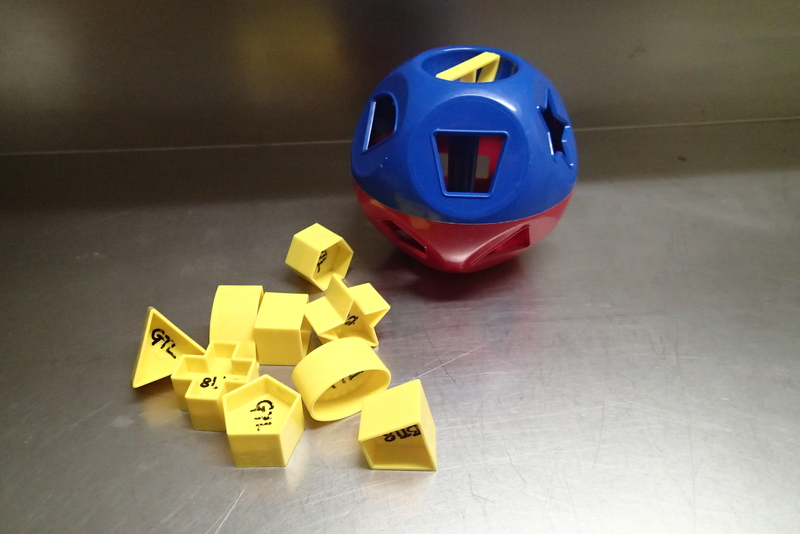 BT18: Tupperware Shape Sorter