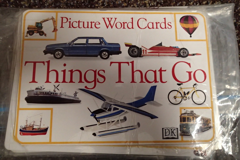 G11: Word cards – things that go