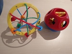Tupperware sorter & Activity ball