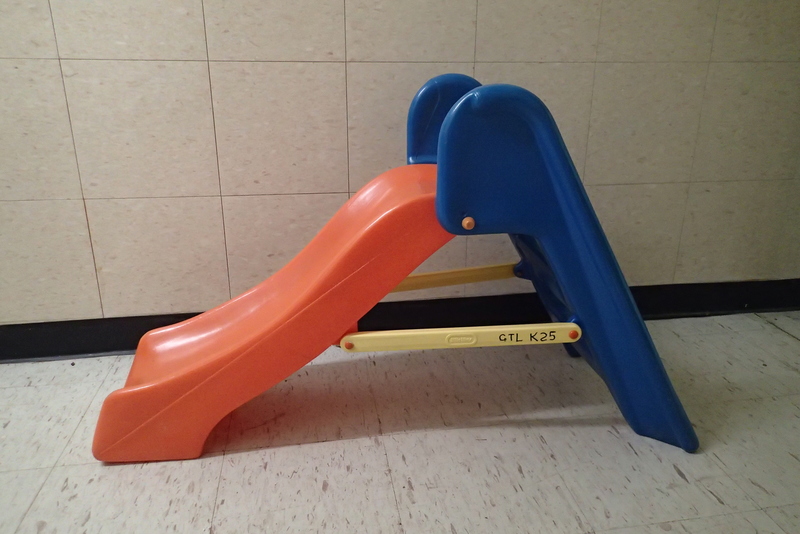 K25: Little Tikes Slide orange/blue