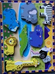 Chunky puzzle safari animals
