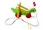 Wooden Pull Along Grasshopper