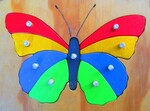 Wooden Butterfly Puzzle 