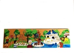 Children At The Zoo Wooden Puzzle