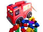 Fire Truck and Mega Blocks