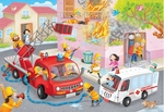 Fire Fighter Rescue Puzzle 