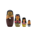 Maori Whanau Nesting Dolls