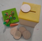 Carrot and Coin posting box
