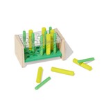 wooden posting stand