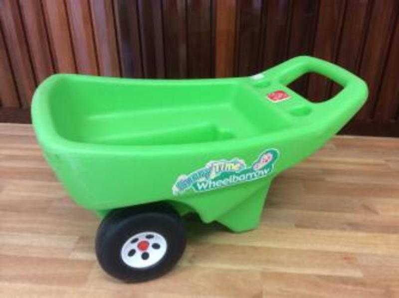 132: Green Wheelbarrow