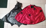 Batman Cape and Batman-Spiderman cape