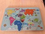 World Map 2 Layered Puzzle