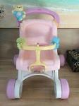 Pink Dolls Push Chair