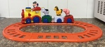 Farm animal train set 