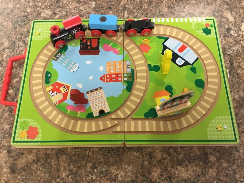 552: Wooden Train Set