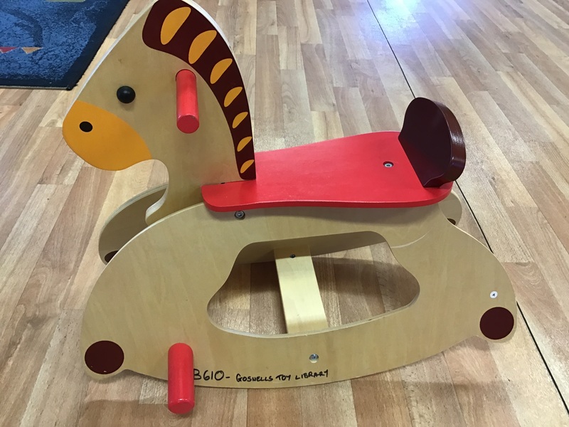 610: Wooden Rocking Horse