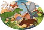Dinosaurs Oval Puzzle