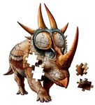 Rubeosaurus shaped Giant Floor Puzzle