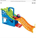 Fisher-Price Little People Wheelies Fold 'N Race Carrier