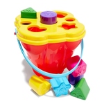 Shape sorting bucket