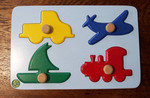 Wooden transport puzzle