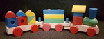 Wooden Blocks Train 