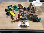 Wooden Zoo playset