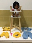 Doll in Highchair 