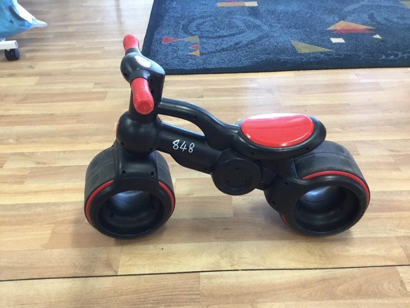 848: Black Motorcycle Ride On