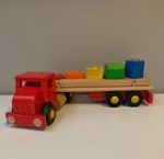 Bajo Wooden Cargo Truck Puzzle