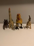 4 Assorted Dinosaurs 