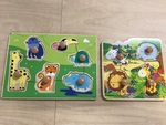 Jungle Animal Knob Puzzle