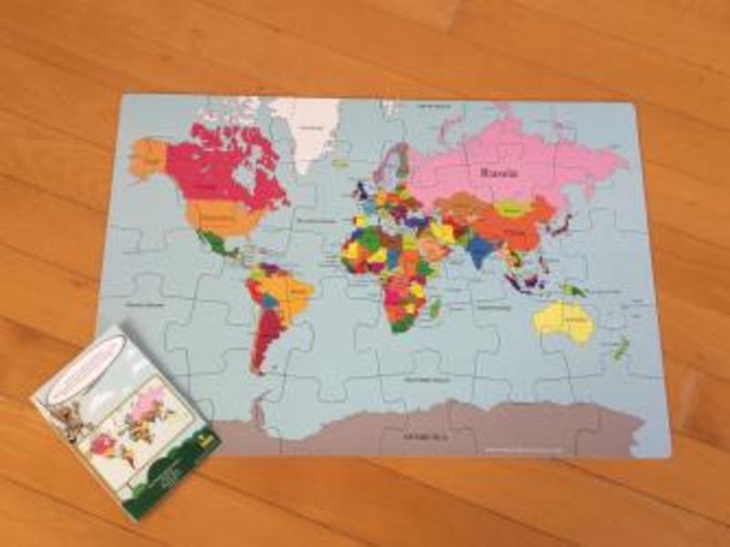 349: World Floor Puzzle