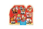 Deluxe Jumbo Knob Puzzle - Farm Friends