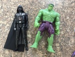 The Hulk & Darth Vader Mega Figurines