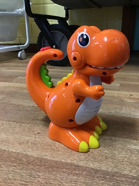 1142: Orange dinosaur 