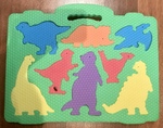 Foam puzzle - dinosaurs