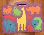Foam puzzle - animals